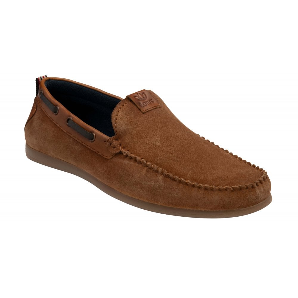 Tan Suede Bolzano Loafers | Lotus